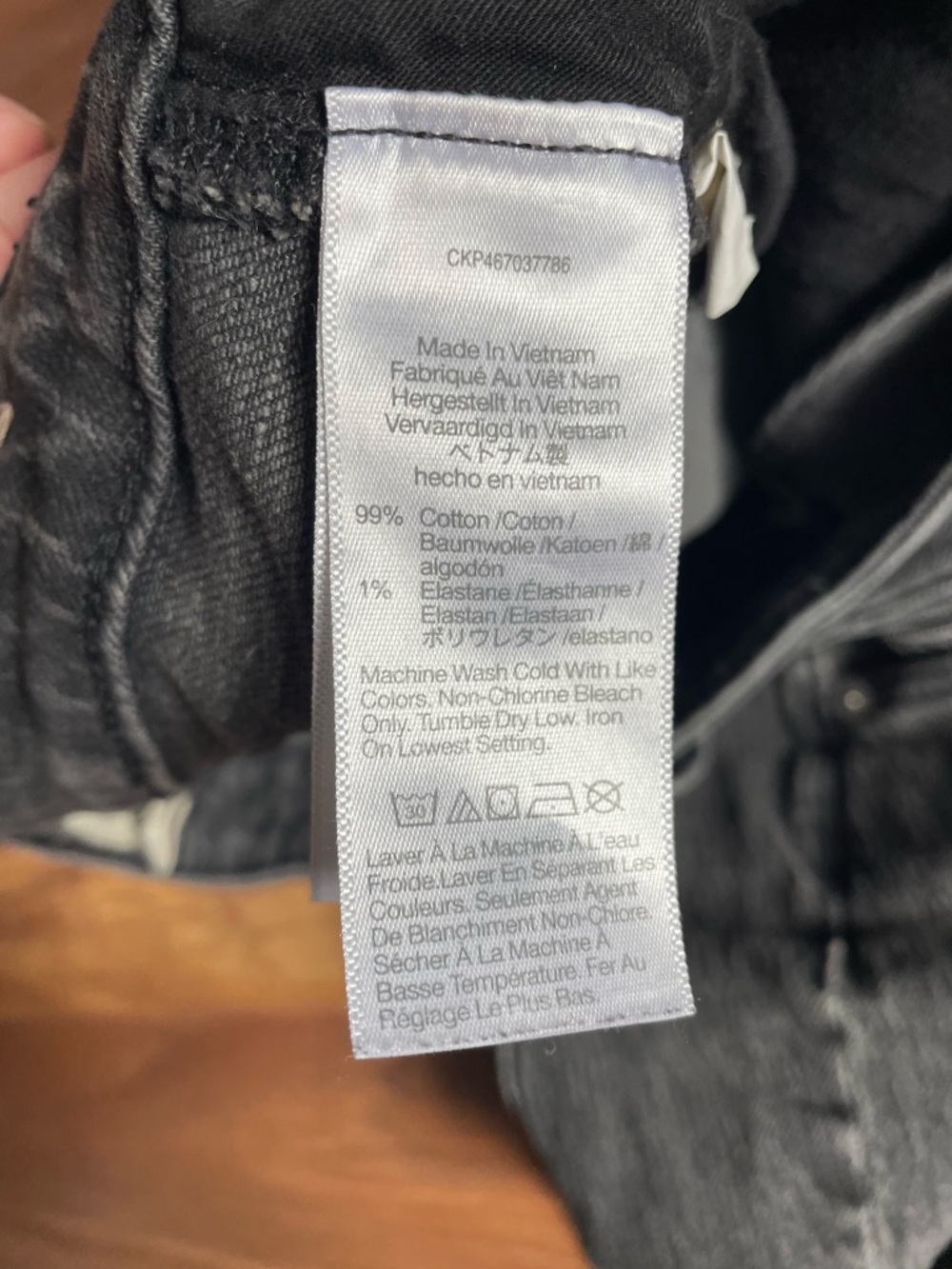Madewell The Curvy Perfect Vintage Straight Jean in Lunar Wash Size 28 Petite - Picture 9 of 11